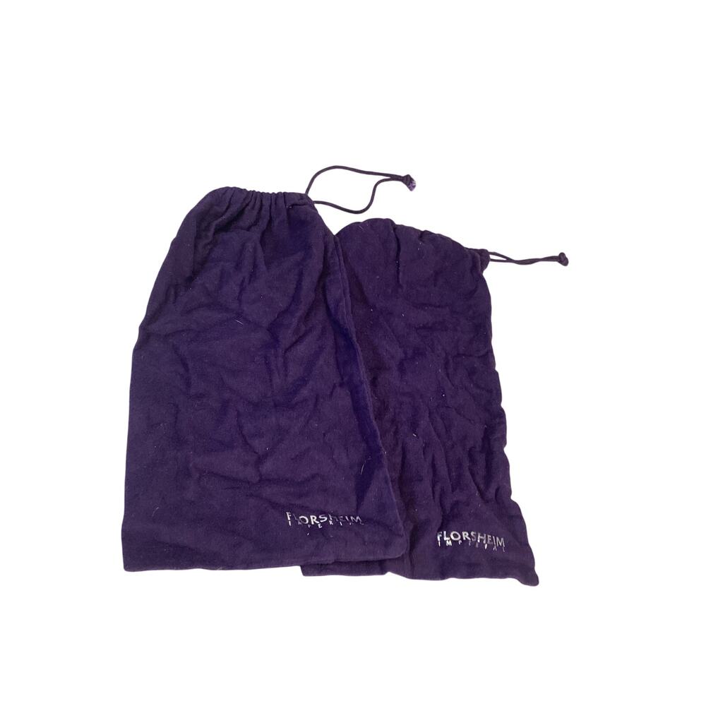 Florsheim Imperial 2 Pieces Velvet Wine Bag 12"x7"